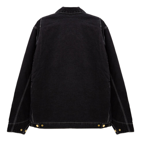 Carhartt WIP OG Detroit Jacket Black Stone Washed I033039.89.06.03 Degli Uberti